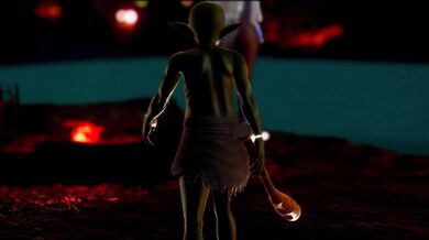 Watch this HENTAI video to see a maiden captured by a goblin, and then rescued by a brave warrior wielding a sword