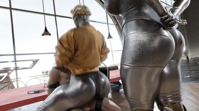 This is a porn video where the actors have sex in various positions, from left to right, all day and night This scene is directed by SerpentOrder