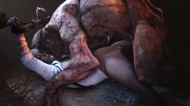 Alien Invasion: Cassie Cage Monster F*ck with Horusthewhore