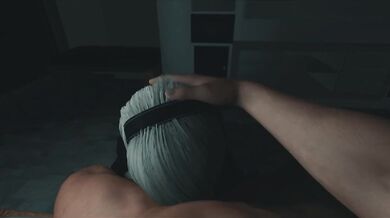 Infiltrating the Enemy Base, Yorhas Operative 2B Gets Fucked in the Face