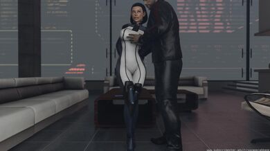 Mass Effect Hentai: Eva and Shepard Inspection [No Sound] [Savage Cabbage] [4K]