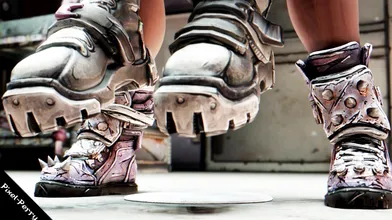 Rainbow Bunker Lesbians: Lorelei and Amaras Borderlands 3 Adventure in Pixelated Porn