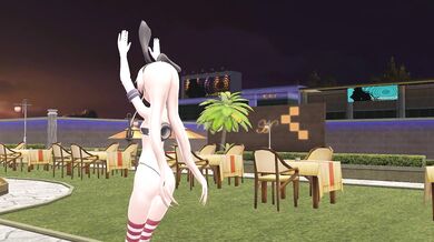 The Hentai RPG Adventure of Shimakaze: Dyed with Your Color in MMD - R18 Version, featuring the sexy voice of Rangu Yamada