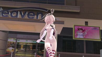 The Hentai RPG Adventure of Shimakaze: Dyed with Your Color in MMD - R18 Version, featuring the sexy voice of Rangu Yamada