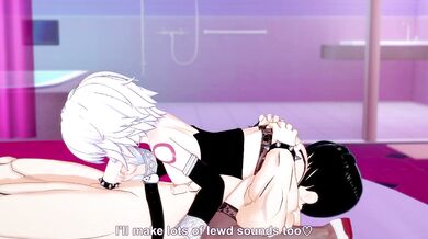 The adventure of Jack and Fate in the world of hentai sex!