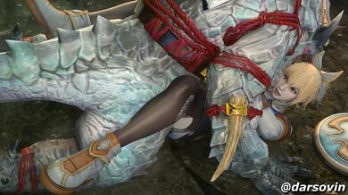 The Lustful Battle of Cassandra and Alexandra vs The Scaly Reptilian