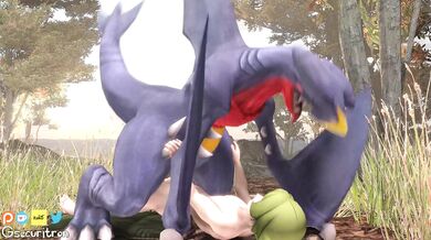 Sexual Relief With A Mega Evolution: Garchomp