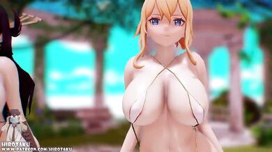 The Mona Lisas Ghostly Impact on Jean and Lisa, as Told by Genshin: A Beidou Dance