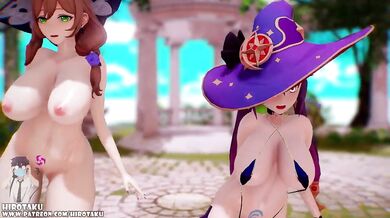 The Mona Lisas Ghostly Impact on Jean and Lisa, as Told by Genshin: A Beidou Dance