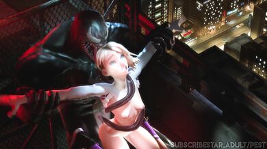 Pornstar Venom Cums Inside Spider-Gwens Ass