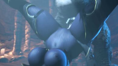 Submissive Elf Maiden Gets Violated by Huge Cave Creature - Noname55