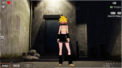 [MMD] Lena - Savage [Midnight Femboy Cam Strip]