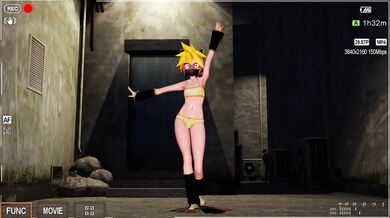 [MMD] Lena - Savage [Midnight Femboy Cam Strip]