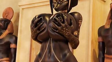 I, Anubis the god of death and the afterlife, am ready to take you to the underworld and divide your soul in two by zero