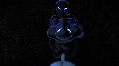 Watch this hot alien porn video starring Dasharky3D as she gets abducted by extraterrestrials and pleasures them with her supernatural abilities