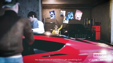 The Sexual Temptation of a Goddess, Cindy Aurum, in an Incredible Threesome