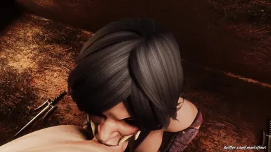 Mileenas deep throat pounding by Mavixtious