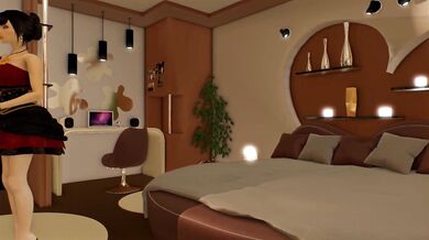 This is a hentai animation where four women, Futa (a futanari), Kara, Suzuku and Rinne, have a steamy threesome in 3D