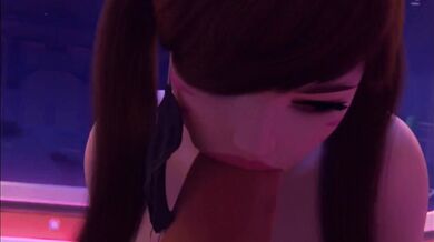 Afternoon Delight with Dva and her Yeerotic Sidekick!