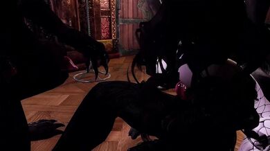 The Heroine Sorceress, Restrained by the Monstrous 3DX