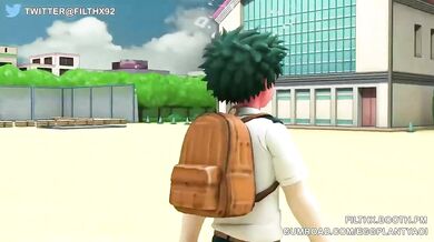 Watch Deku get teased by his hot teacher in Exploring the Curveball