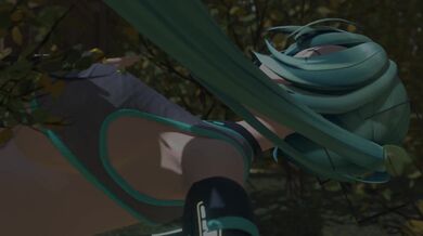 Rin and Miku are fucking in a dark room, surrounded by futa tentacles Peter Raynor is filming their every move with his 4k camera