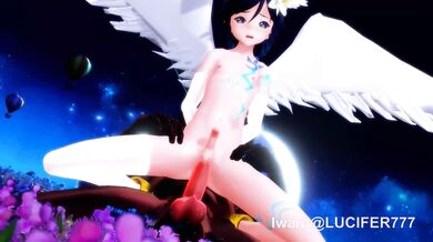 Sexy Angel Venti Sucks and Fucks Her Way Through The City