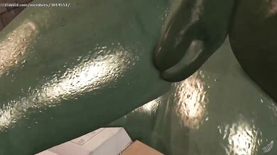 Cock vore by zillastudio