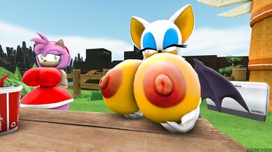 Rouges hot lips licking Amys pussy, while her fingers invade her ass