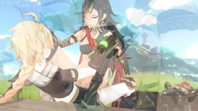 Genshin Impact, Aether Harem with 31 Girls: HMV/PMV Edition