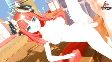 Torn Apart: The Frenzied Love of Nilou and Her Lustful Leg Up