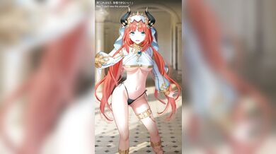 Nilou is in a world of pure pleasure, and she can’t get enough of it