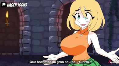 The name of the video is Ashley Looks Hungry! [ESP-Sub | 1080HQ]