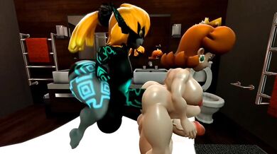 Long-Legged Futanari Queen Takes Over the World, One Blowjob at a Time