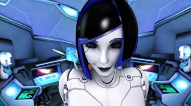 Watch the sexy Demi-Goddess, with her long, slender tentacles, fuck herself silly in this intense 4k porn scene!