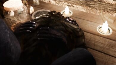 My wife is back from work and she has a surprise for me!