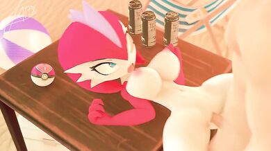 Purring for Red Gardevoir with the Power of Love and Passion!