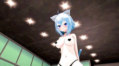 Nekomata Dancing in Hentai Hololive