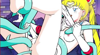 Sailor moon vs tentacles