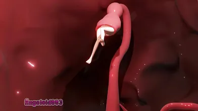 Rule 34 3D Animation: Big Breasts & Vore