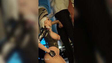 The waiter gets a special tip from Ashe after a long night of serving customers