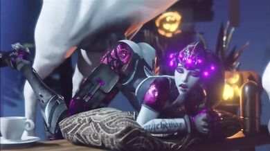 The Lonely Widowmaker Gets Mounted by a Stallion