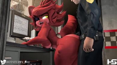 Sneaky Fexa Fucks Security Guard - Hot & Steamy Action