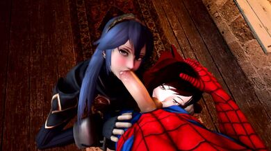 The Ultimate Lesbian Quadruple Penetration with Spider-Man