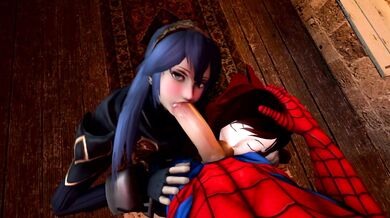 The Ultimate Lesbian Quadruple Penetration with Spider-Man