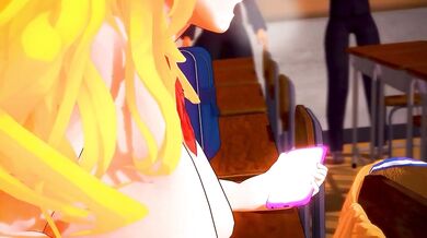 Ms Galko takes on Mr Combat Wombat in a hardcore battle of pleasure and pain!