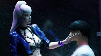 Titty fucking adventures with Evelynn, the sexy milf with big tits and 4K 60FPS quality!