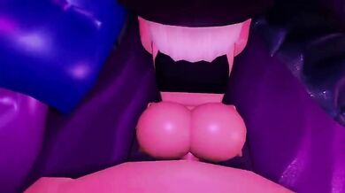 Thick Girl Gets Double Penetrated by Two Guys in a Nightclub (Roblox)