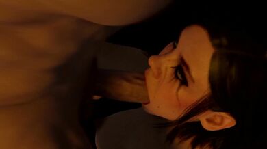 Helen Park takes a stroll through the park, but soon finds herself in for an intense face-fucking session!