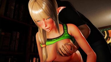 The sexy elf got plowed in the library, but was it love or lust?